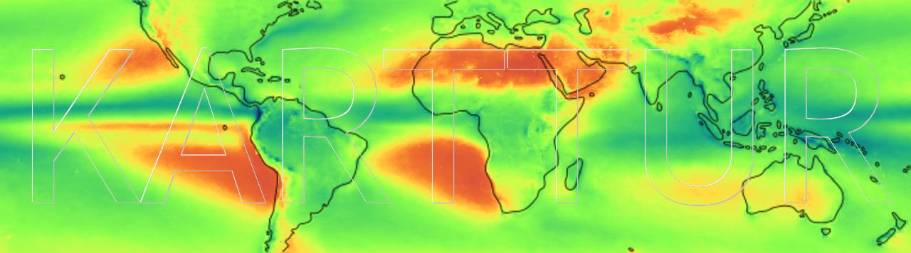 Average rainfall 2001-2016, global tropics