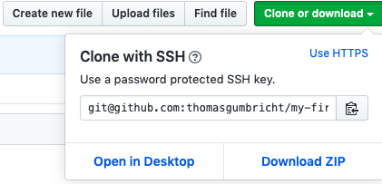 github-repo-clone-download-set-SSH